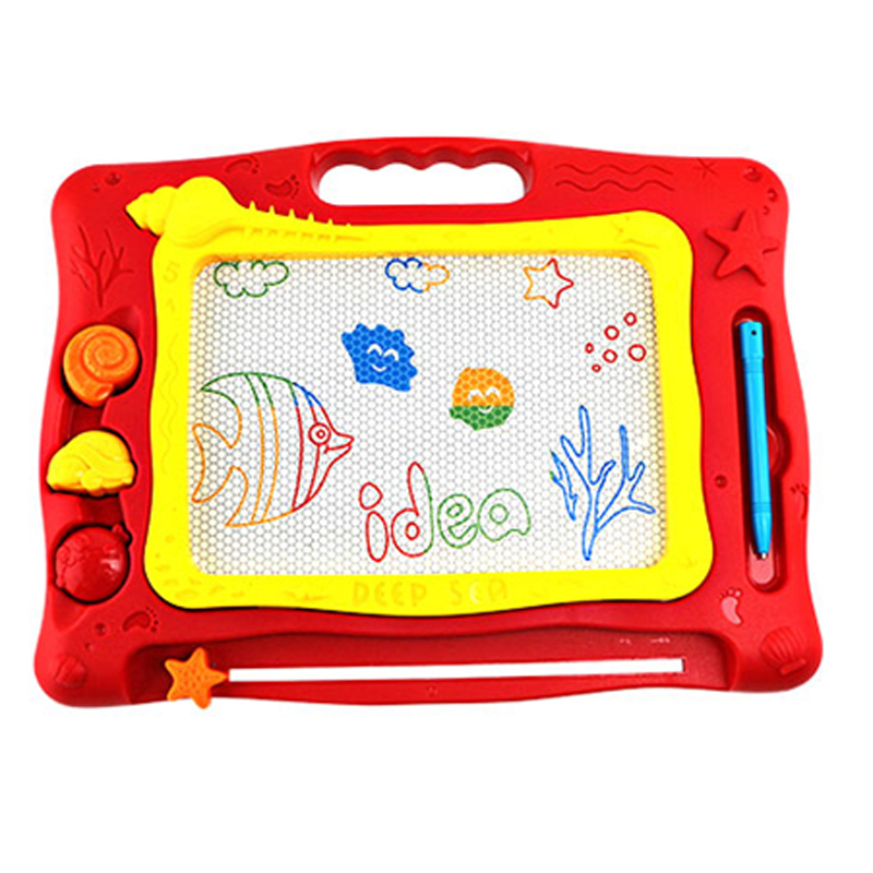 CB003 Baby Small Ocean Magnetic Drawing Writing Board Plastic Doodle Children's Toy